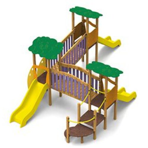Комбинирано детско съоръжение Гора PM693PE