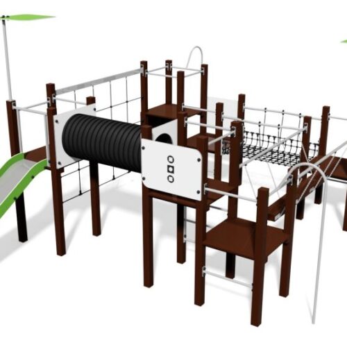 Комбинирано детско съоръжение RECO Playtower 5.0 ST55005
