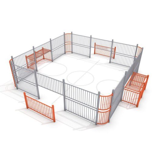 Мини футболен терен SOCCER 1 (7×7м) IPBO-SR-001