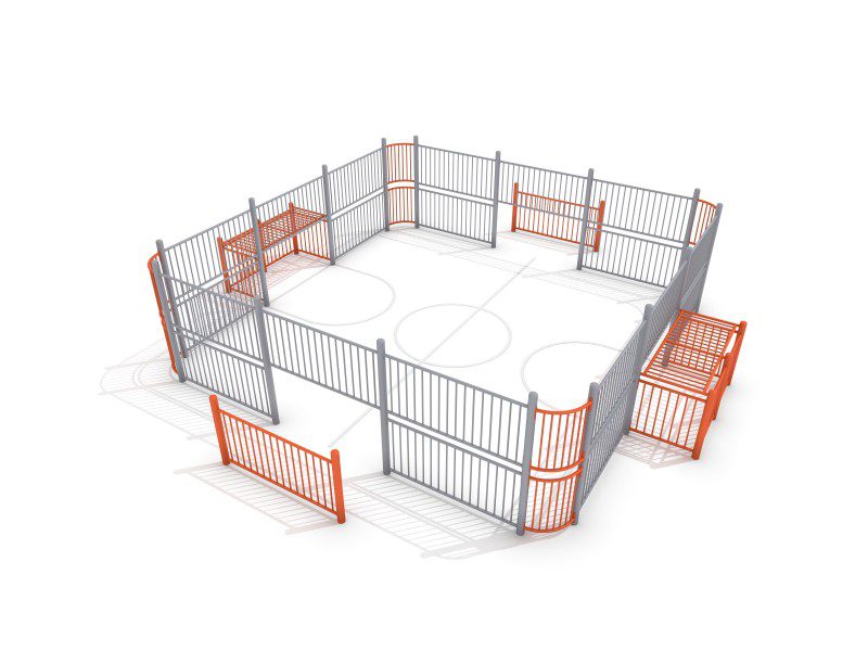 Мини футболен терен SOCCER 1 (7x7м) IPBO-SR-001-изглед