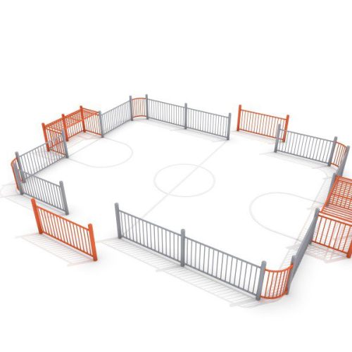 Мини футболен терен SOCCER 4 (9х7м) IPBO-SR-004