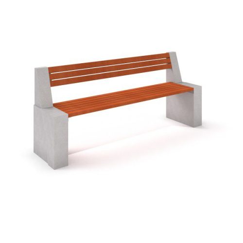 Бетонна пейка DECO 9 IPST-01-DCRB-009 / ST-01-DCRS-009