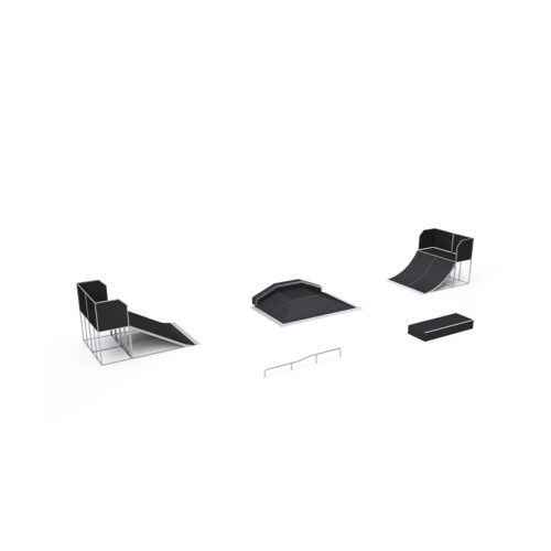 Скейтпарк сет VVZ-SP004 – 1.5м