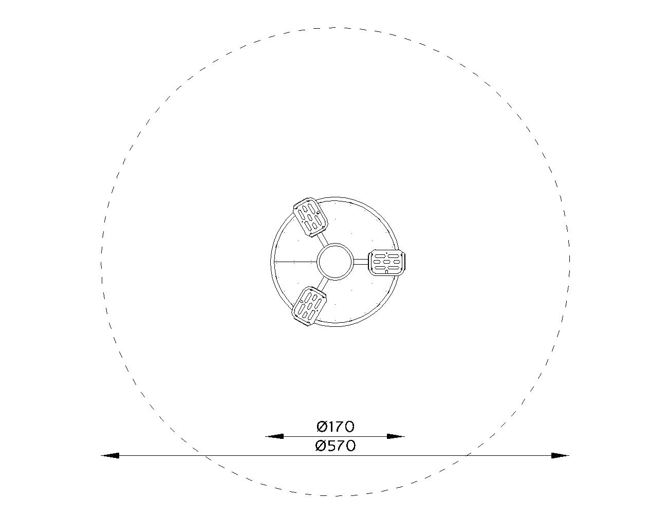 Τριθέσιο καρουζέλ-ST00403 - Image 2
