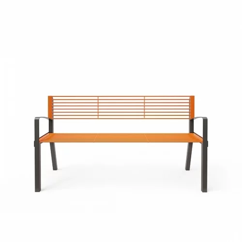 Пейка с облегалка и подлакътници – 1.5м VZBR-LOP15-K