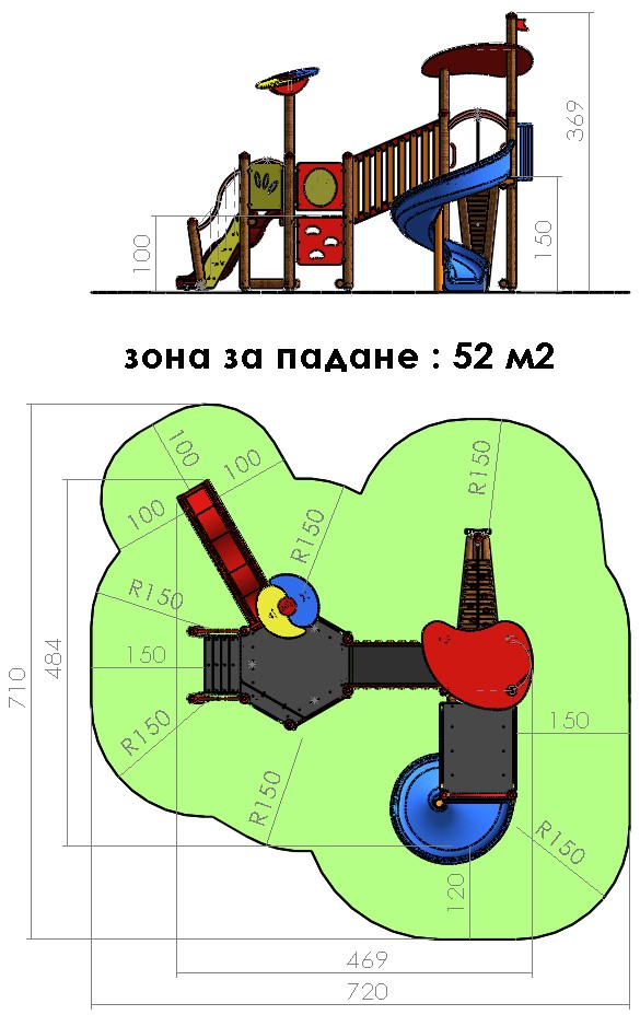 Συνδυασμένο παιδικό σύστημα, μοντέλο G48 - Image 4