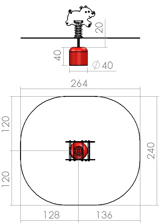 Παιδική κούνια, μοντέλο A01-11 - Image 2