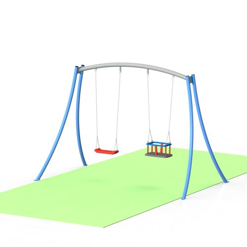 Columpio infantil, modelo L04-S+K