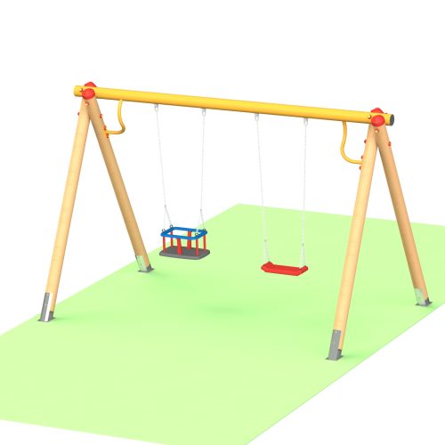 Columpio infantil, modelo L08-S+K