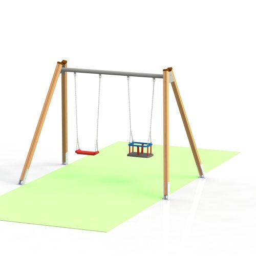 Columpio infantil, modelo L19-S+K