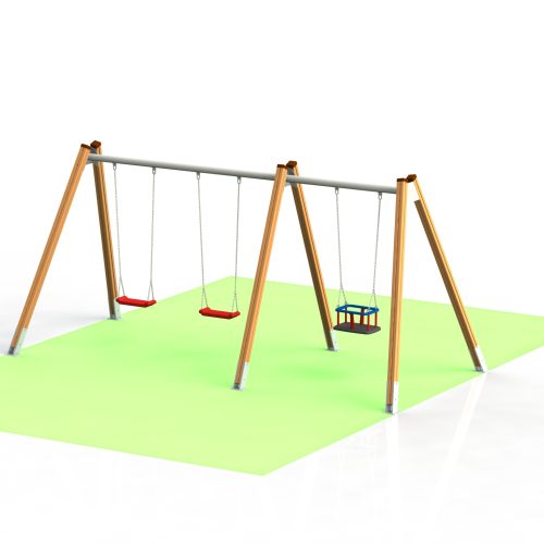 Columpio infantil, modelo L21-C+K