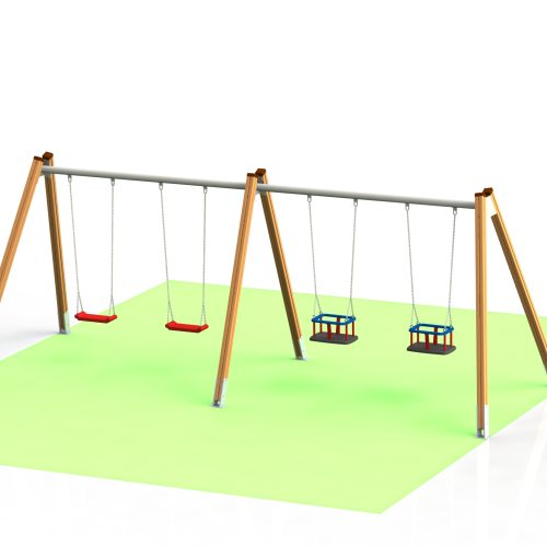 Columpio infantil, modelo L22-S+K
